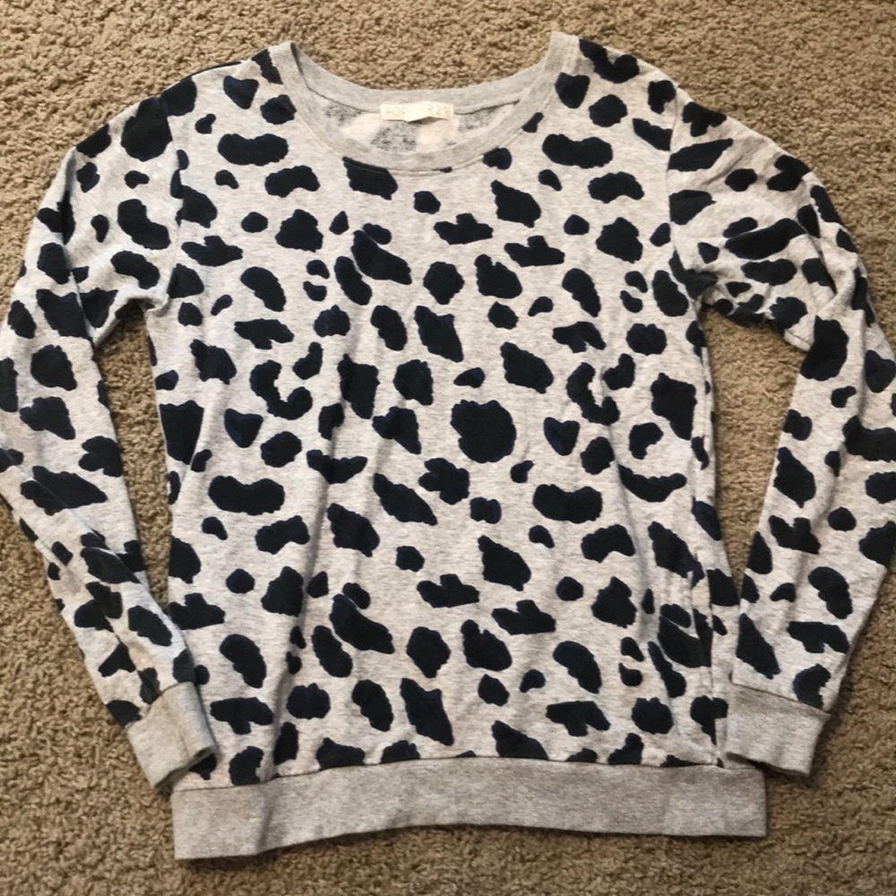 Forever 21 Cheetah Print Sweater